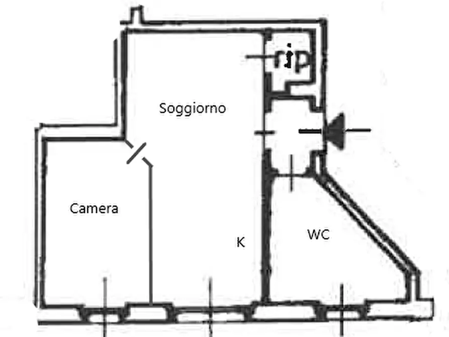 Immagine 21 di Bilocale in affitto  in Via Roberto Bellarmino 13/1 a Milano