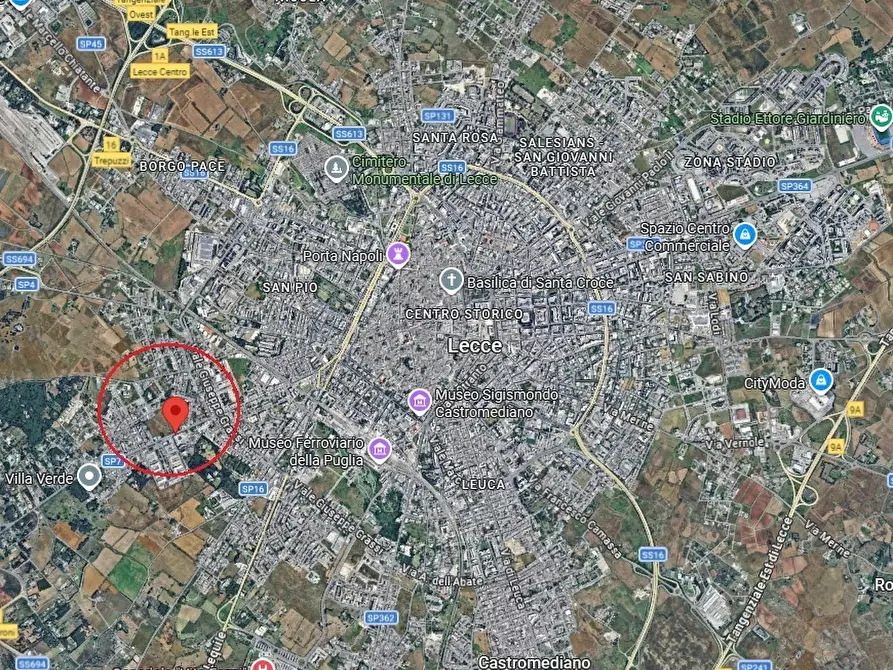 Immagine 2 di Terreno edificabile in vendita  in Via Monteroni 37 c a Lecce