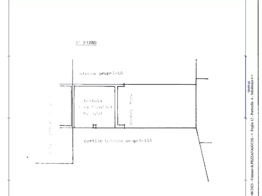 Immagine 21 di Rustico / casale in vendita  in via adua 10 a Pezzana