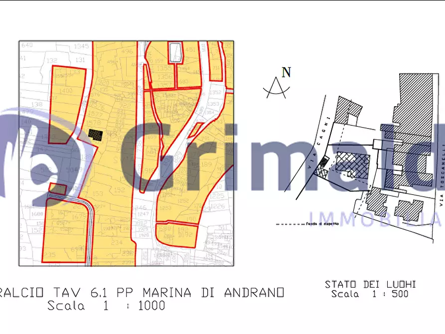 Immagine 3 di Terreno edificabile in vendita  in Via Umberto Cagni 64 a Andrano