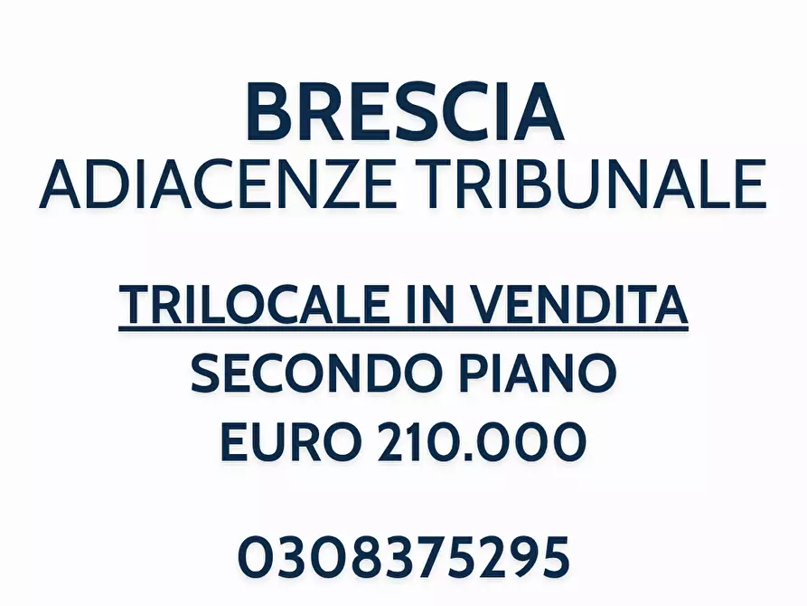 Immagine 1 di Trilocale in vendita  a Brescia