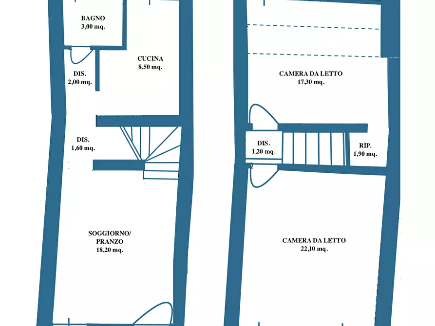 Immagine 27 di Casa indipendente in vendita  in Via Aldini a Cesena