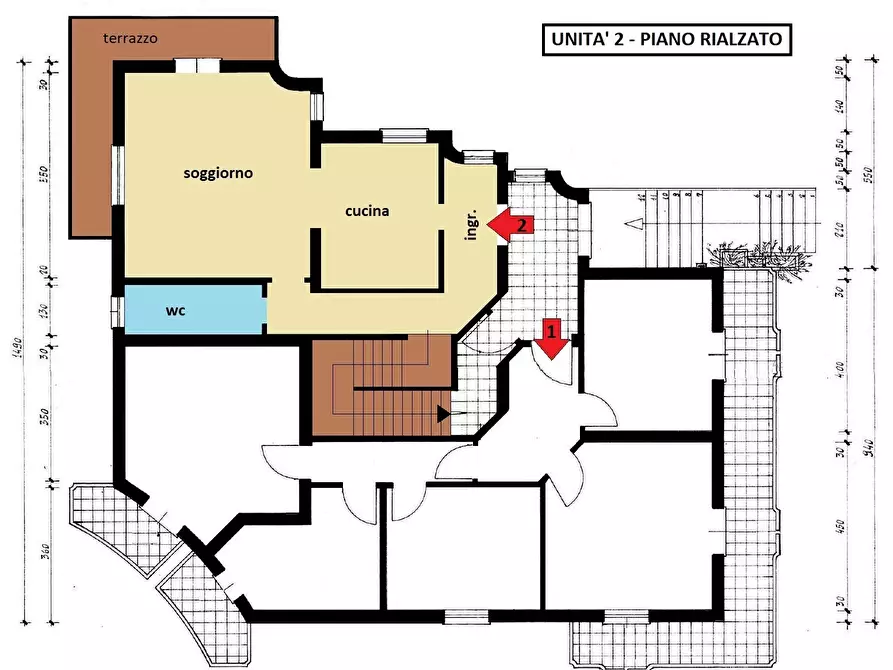 Immagine 14 di Casa indipendente in vendita  a Costa Di Rovigo