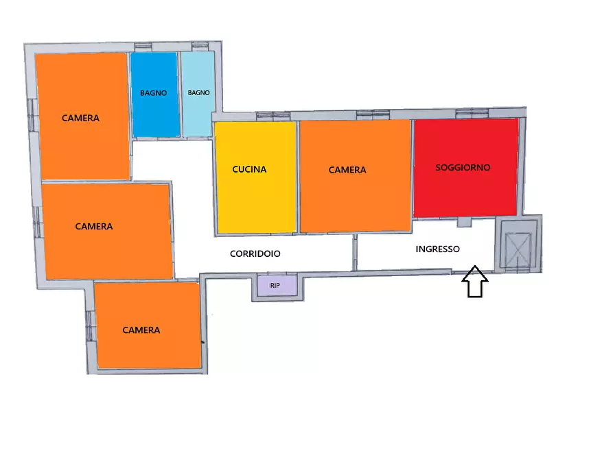 Immagine 27 di Pentalocale in vendita  in Via Medaglie D'Oro 388 a Salerno