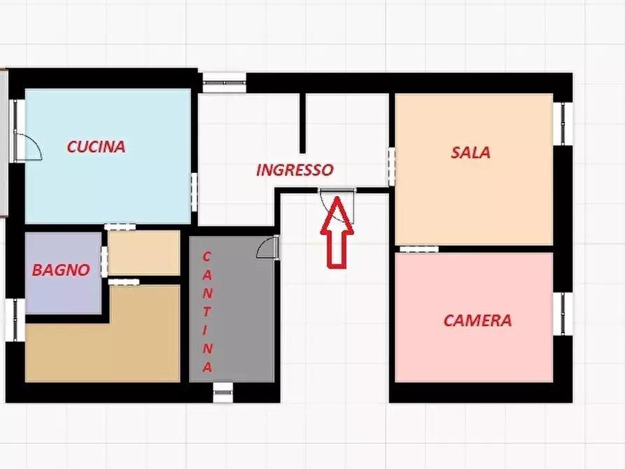 Immagine 38 di Trilocale in vendita  in Via Martiri della Libertà 6 a Campomorone