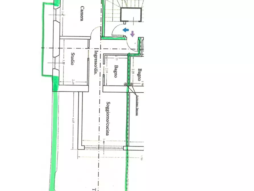 Immagine 19 di Trilocale in vendita  in Corso Giuseppe Mazzini 90 a San Benedetto Del Tronto