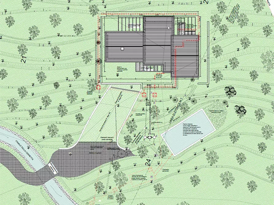 Immagine 4 di Terreno edificabile in vendita  in Via Montefrancio 46 a Castelnuovo Magra