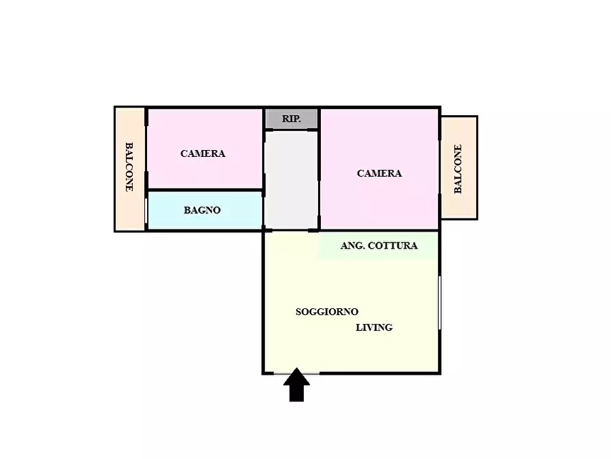 Immagine 27 di Trilocale in vendita  in Strada di Lanzo 140/A a Torino