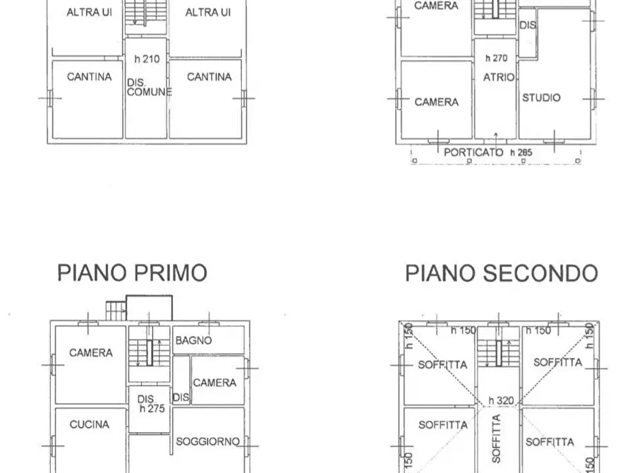 Immagine 37 di Casa bifamiliare in vendita  a Salsomaggiore Terme