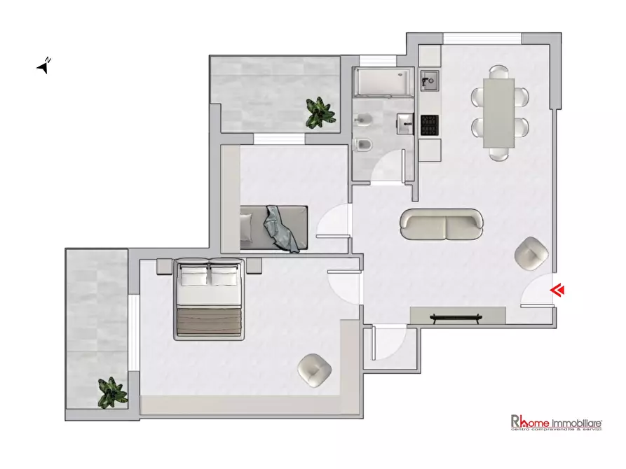 Immagine 24 di Appartamento in vendita  in Via del Forte Bravetta 186 a Roma