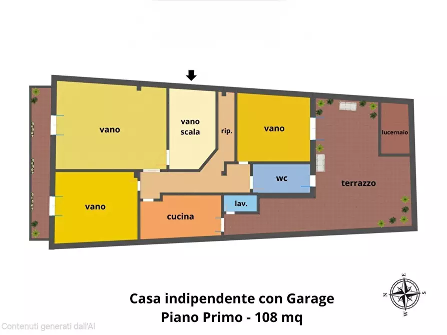 Immagine 19 di Quadrilocale in vendita  in Via Giuseppe Martucci 9 a Catania