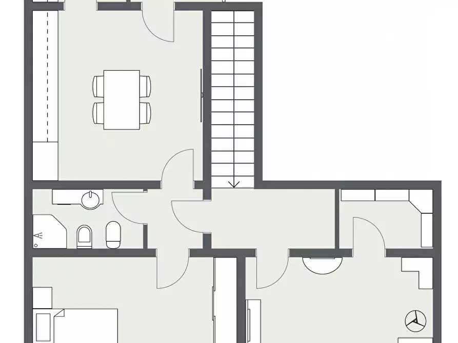 Immagine 3 di Trilocale in vendita  in Via Cesare Abba 48 a Catania