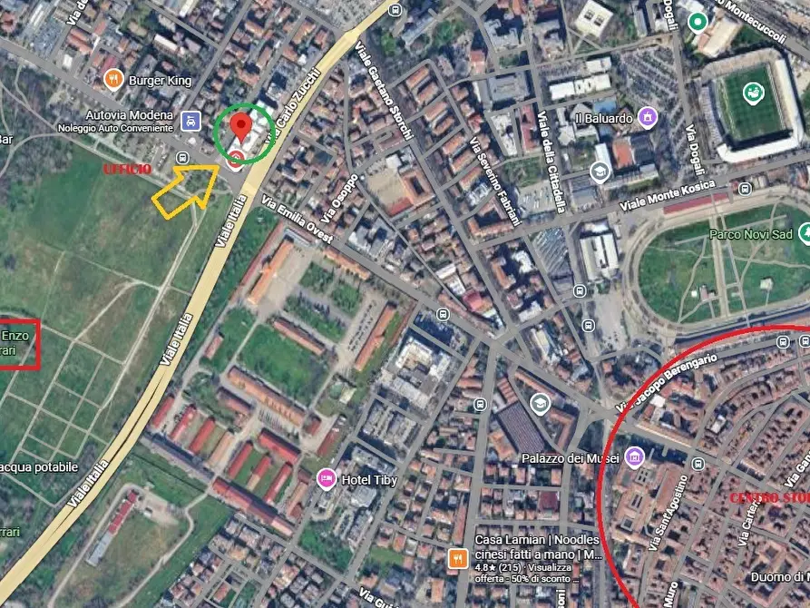 Immagine 11 di Ufficio in affitto  in Via Carlo Zucchi 21 a Modena