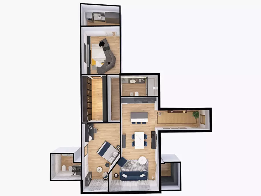 Immagine 1 di Bilocale in vendita  in via castelmaraldo 15 a Modena