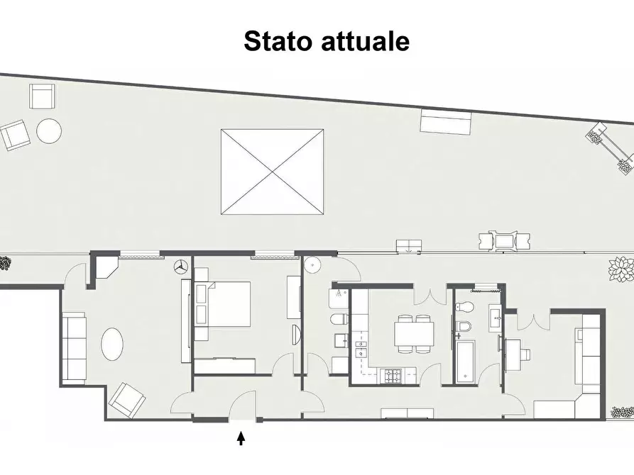 Immagine 2 di Appartamento in vendita  a Misterbianco