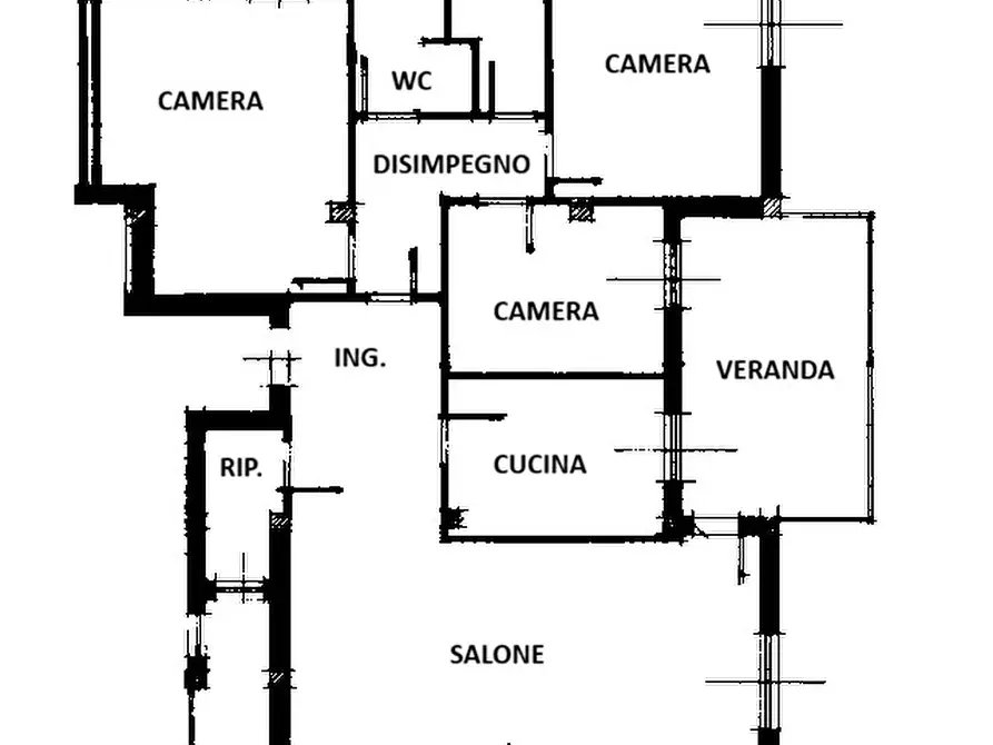 Immagine 25 di Quadrilocale in vendita  in Via Leonardo Da Vinci 1000 a Parma