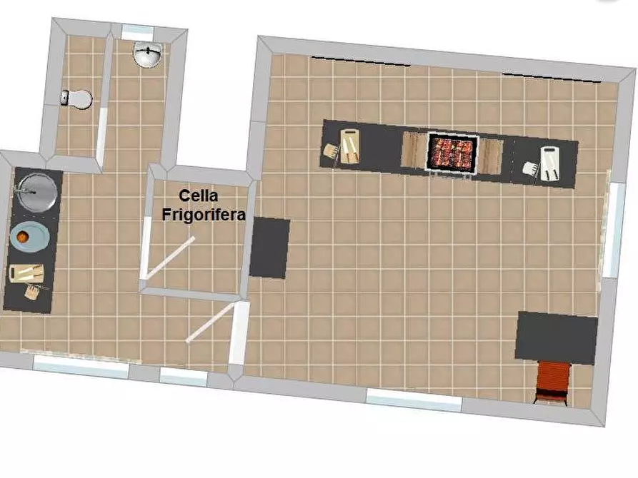 Immagine 3 di Locale commerciale in affitto  a Catania