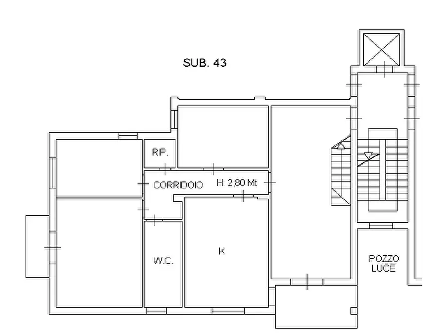 Immagine 51 di Attico in vendita  in Via Papa Pio X 19 a Gela