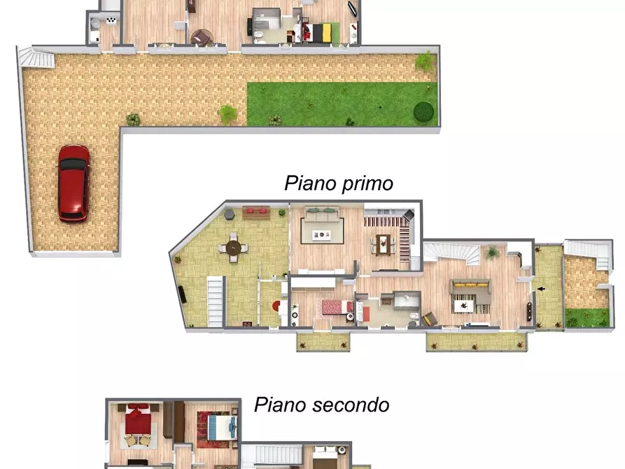 Immagine 2 di Casa bifamiliare in vendita  in Via Catanzaro 11 a San Giovanni La Punta