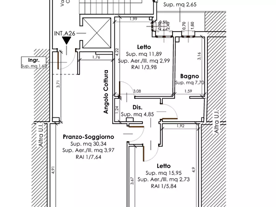 Immagine 3 di Trilocale in vendita  in Via Emilia Est 163 a Modena