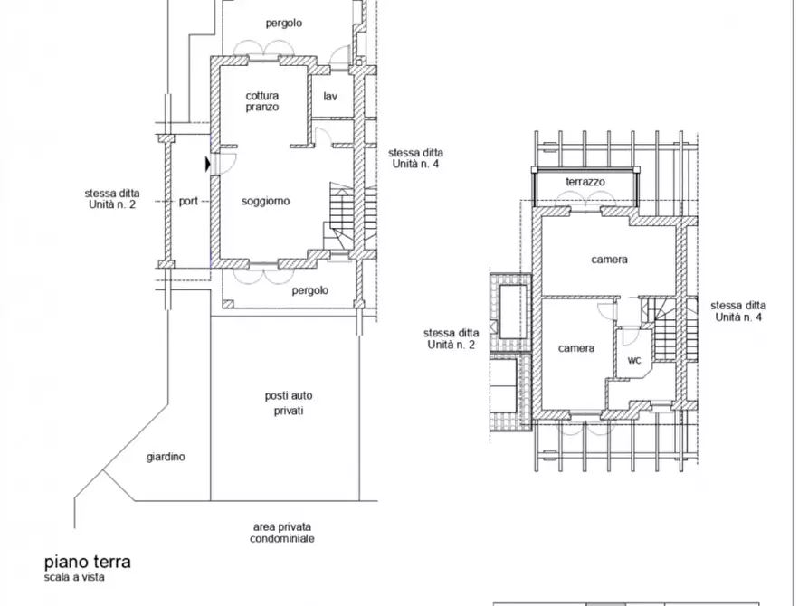 Immagine 23 di Villetta a schiera in vendita  in Via Dogana 30 a Ortonovo