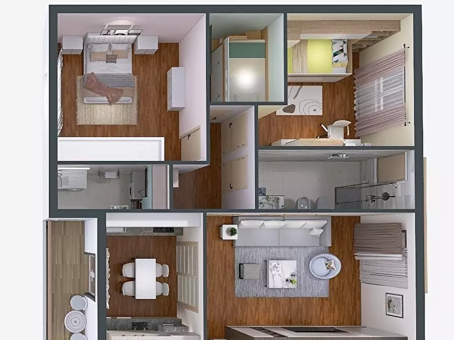 Immagine 3 di Appartamento in vendita  in Viale Bummacaro 14 a Catania