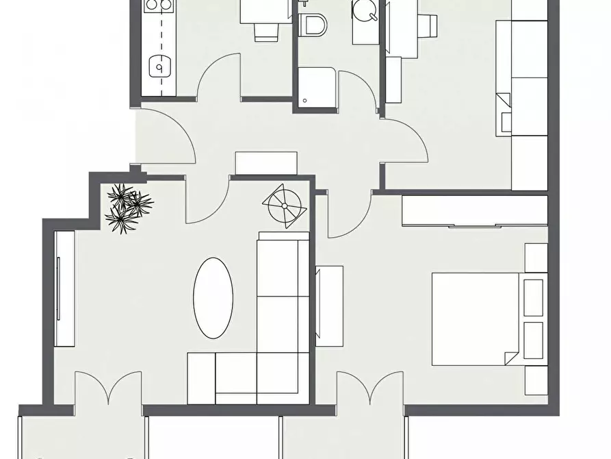 Immagine 4 di Appartamento in vendita  in Via Vittorio Emanuele II 558 a Catania