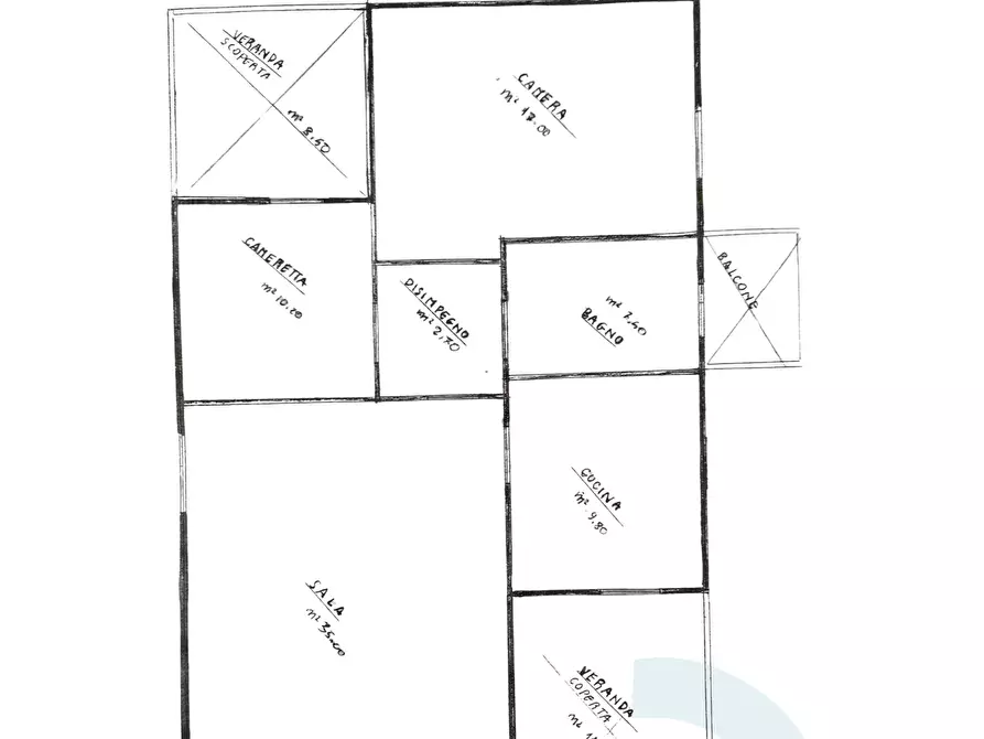 Immagine 27 di Attico in vendita  in Via Cerreti 21 a Santo Stefano Di Magra