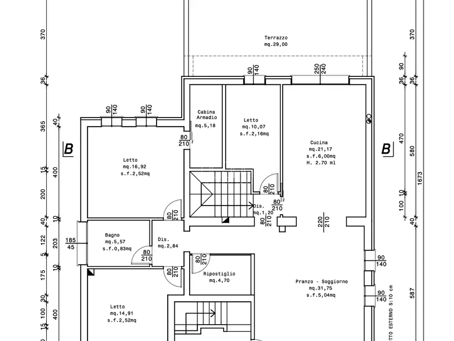 Immagine 19 di Casa bifamiliare in vendita  a Rovigo