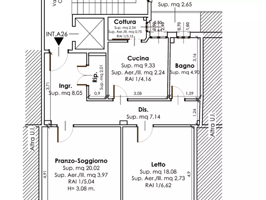Immagine 4 di Trilocale in vendita  in Via Emilia Est 163 a Modena