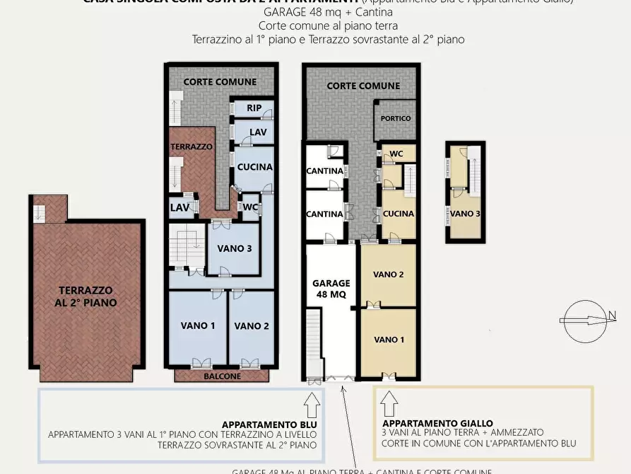 Immagine 2 di Casa indipendente in vendita  a Giarre