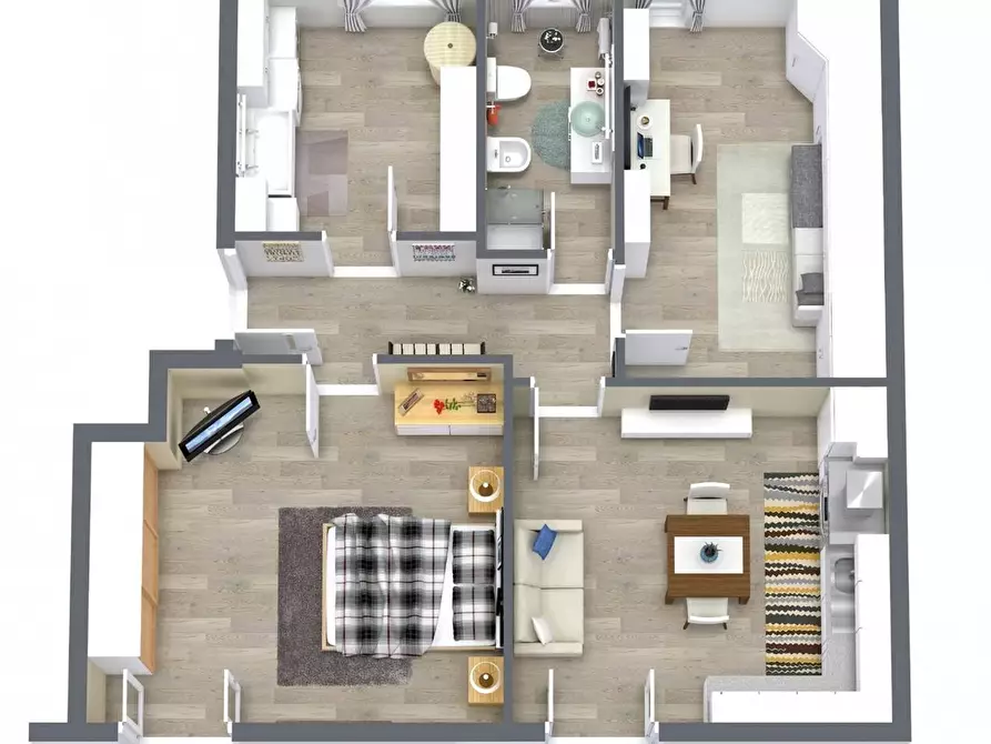 Immagine 3 di Appartamento in vendita  in Via Vittorio Emanuele II 558 a Catania