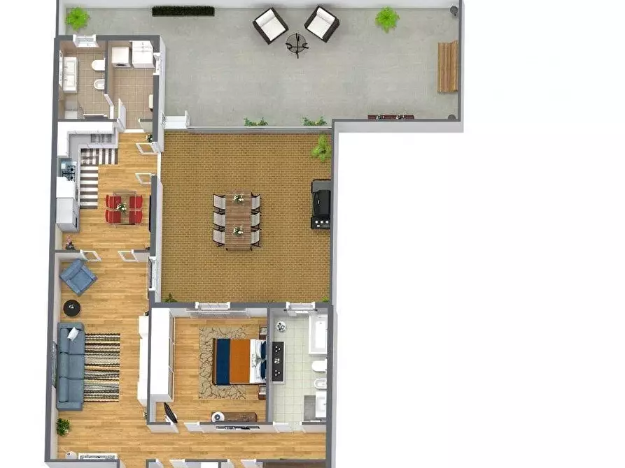 Immagine 3 di Appartamento in vendita  in Via Martiri di Via Fani 46 a Misterbianco