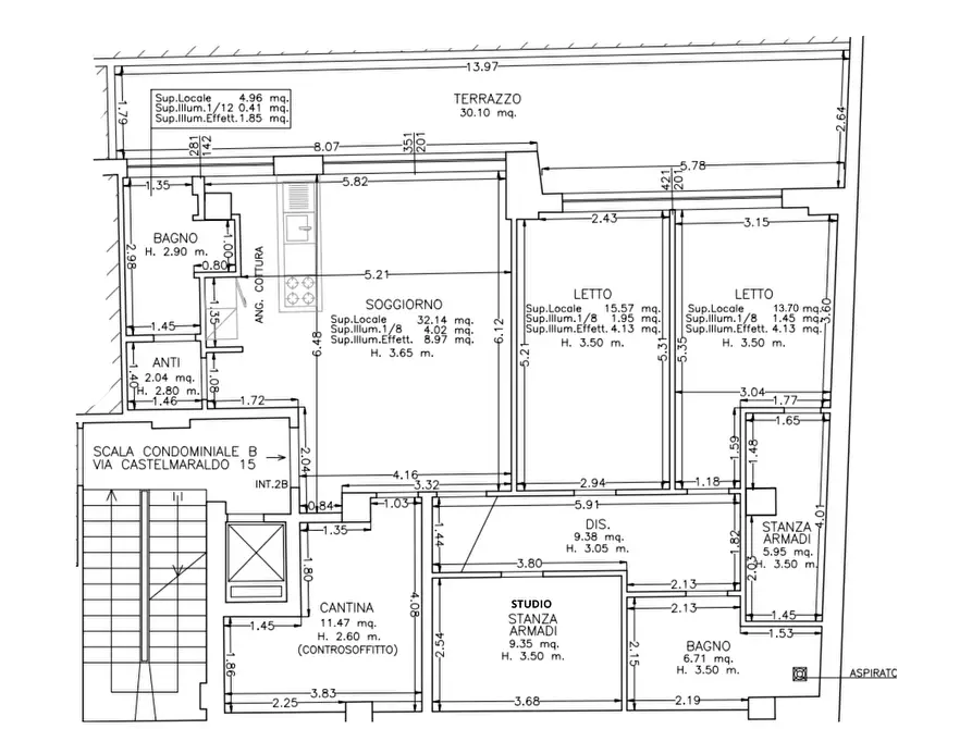 Immagine 29 di Trilocale in vendita  in via castelmaraldo 15 a Modena