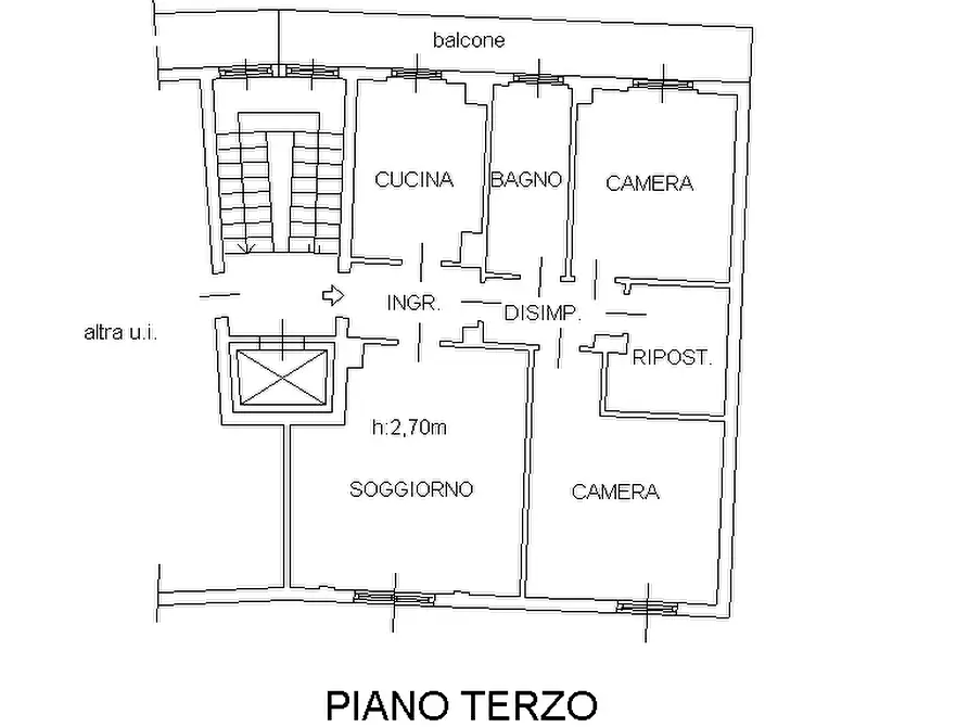 Immagine 23 di Trilocale in vendita  in Via Albert Einstein 1700 a Parma