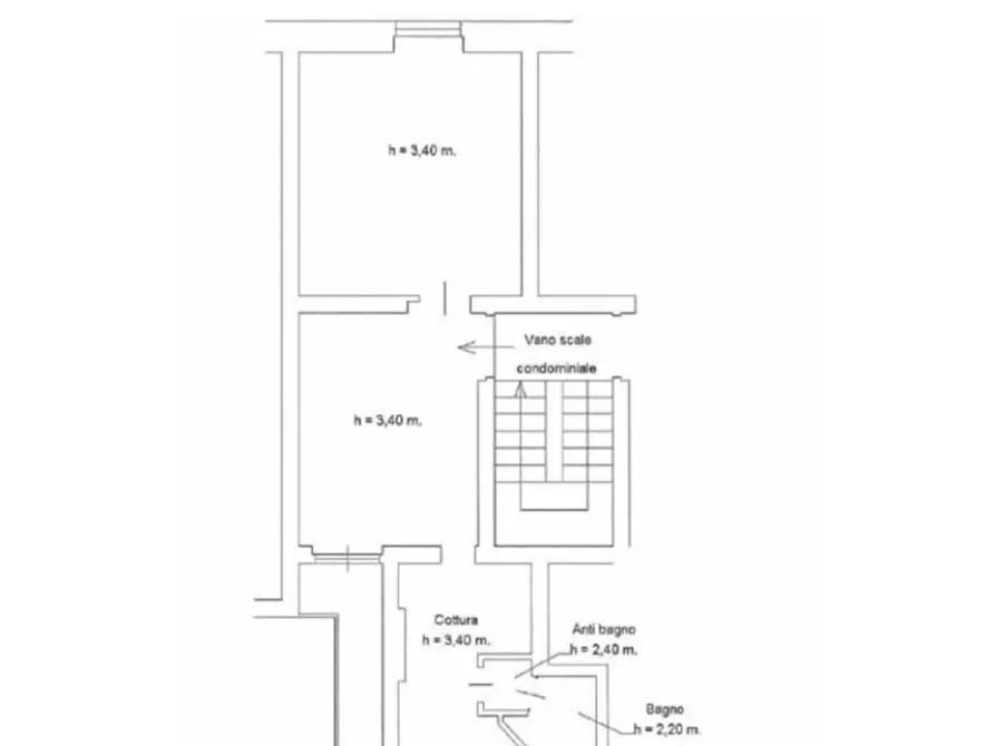 Immagine 12 di Bilocale in vendita  in Viale Aldo Ferrari 65 a La Spezia