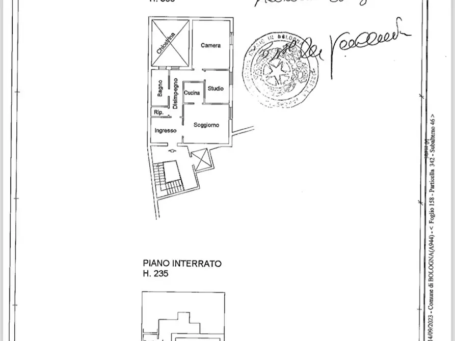 Immagine 22 di Quadrilocale in affitto  in Via Avesella 9 a Bologna