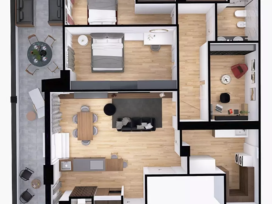 Immagine 1 di Trilocale in vendita  in via castelmaraldo 15 a Modena