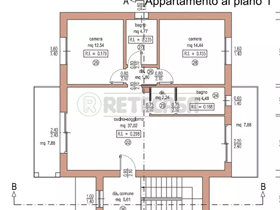 Immagine 4 di Appartamento in vendita  in Via Priara Castello snc a Valdagno