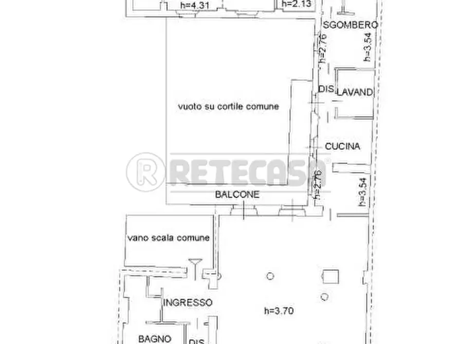 Immagine 18 di Pentalocale in vendita  in Via Ala Ponzone a Cremona