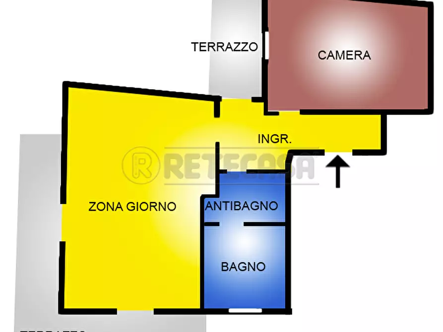 Immagine 2 di Trilocale in vendita  in Via II Giugno 7 a Nardo'