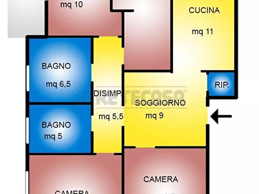 Immagine 2 di Stanza singola in affitto  in via F. Firoetti 12 a Vicenza
