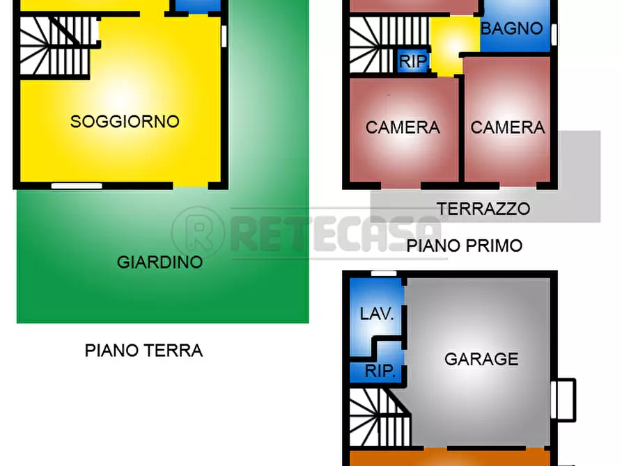 Immagine 7 di Villetta a schiera in vendita  in Via Cà Vaccari 2 a Montorso Vicentino