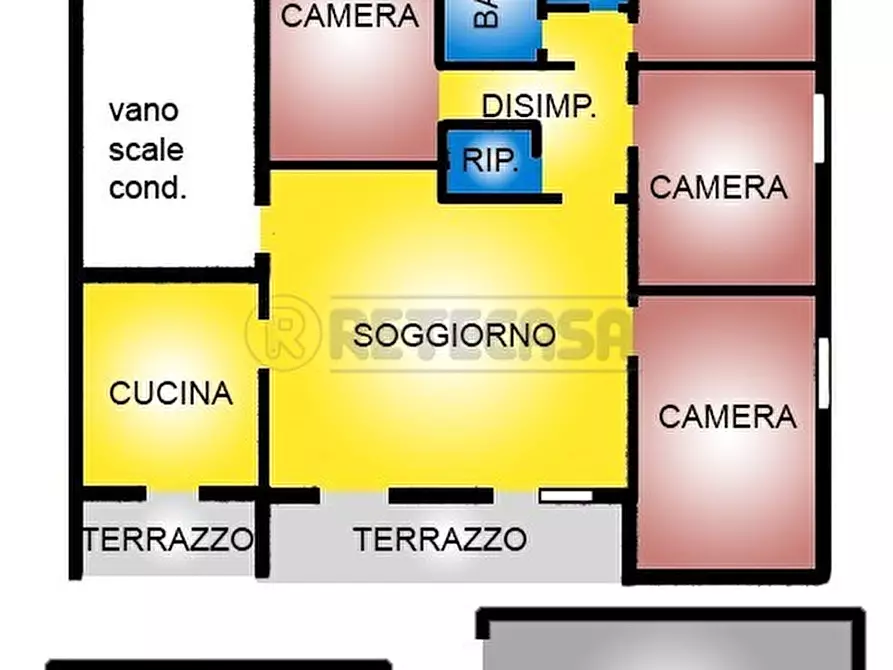 Immagine 34 di Quadrilocale in vendita  in Via Cereda 30 a Vicenza