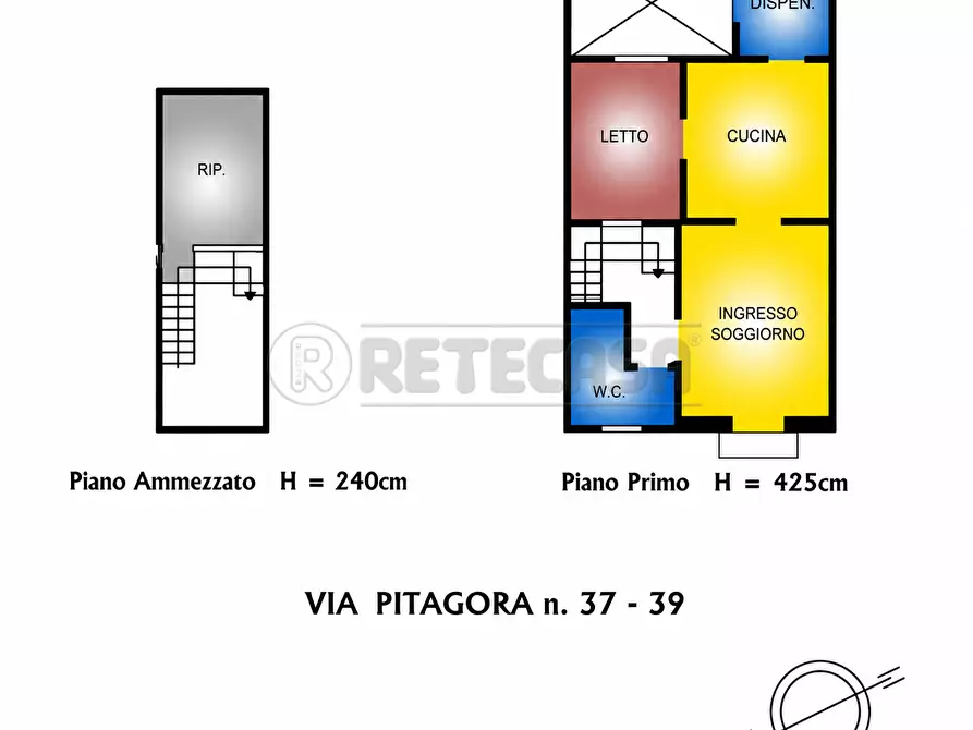 Immagine 19 di Quadrilocale in vendita  in Via Pitagora 39 a Nardo'