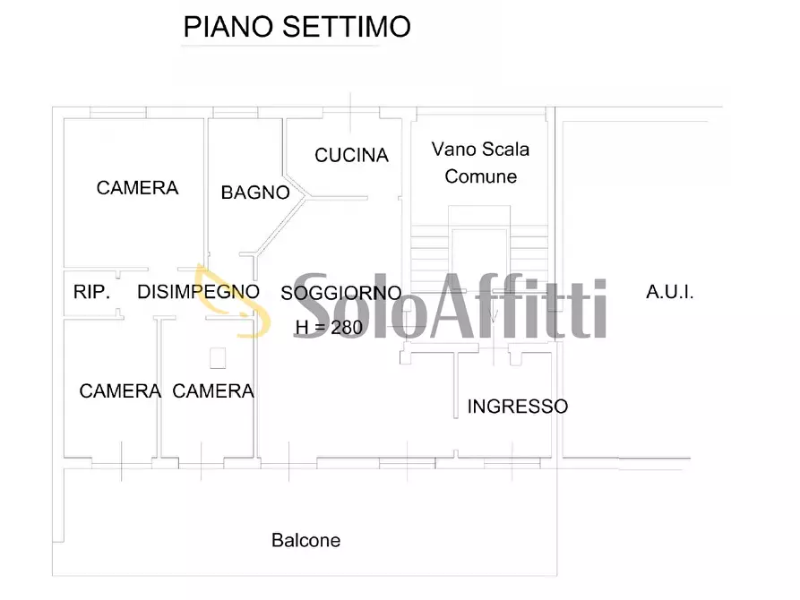 Immagine 26 di Quadrilocale in affitto  a Borgomanero