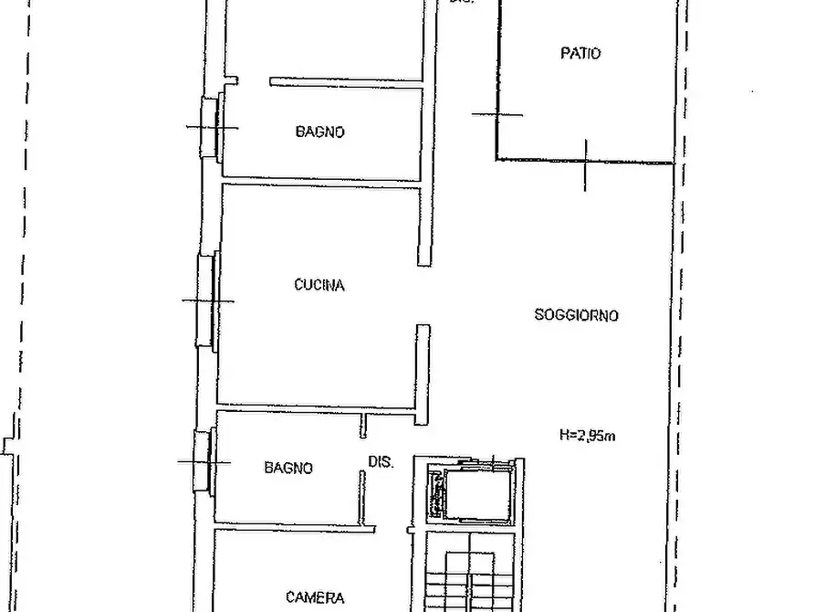 Immagine 22 di Porzione di casa in vendita  in Via Bettino Ricasoli a Parma