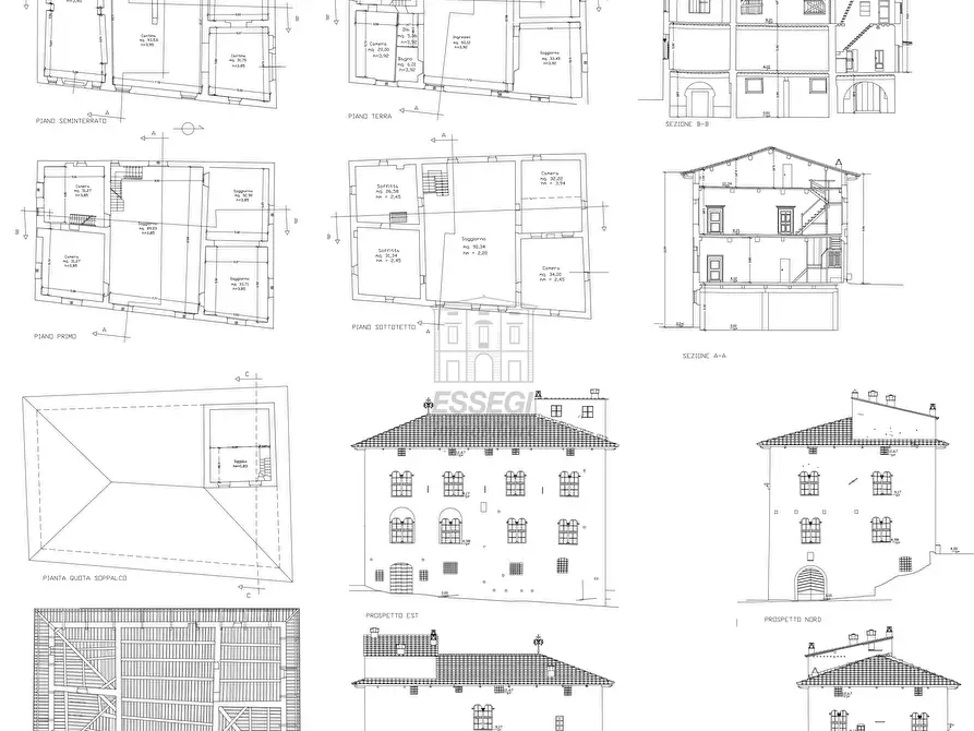 Immagine 40 di Villa in vendita  in via Colli 23 a Pescaglia