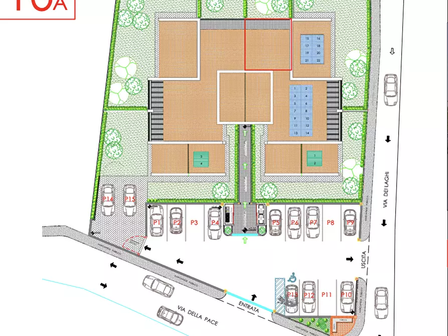 Immagine 5 di Porzione di casa in vendita  a Castelnuovo Magra