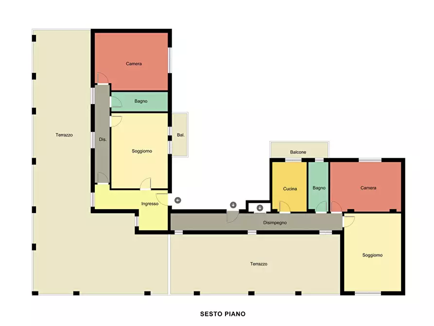 Immagine 22 di Attico in vendita  in Via della Pentapoli 33 a Priolo Gargallo